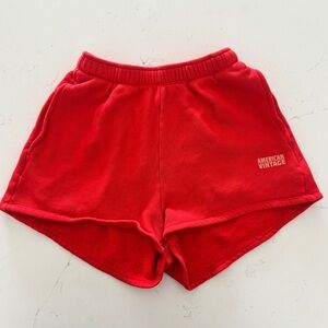American Vintage Red Shorts Size S
